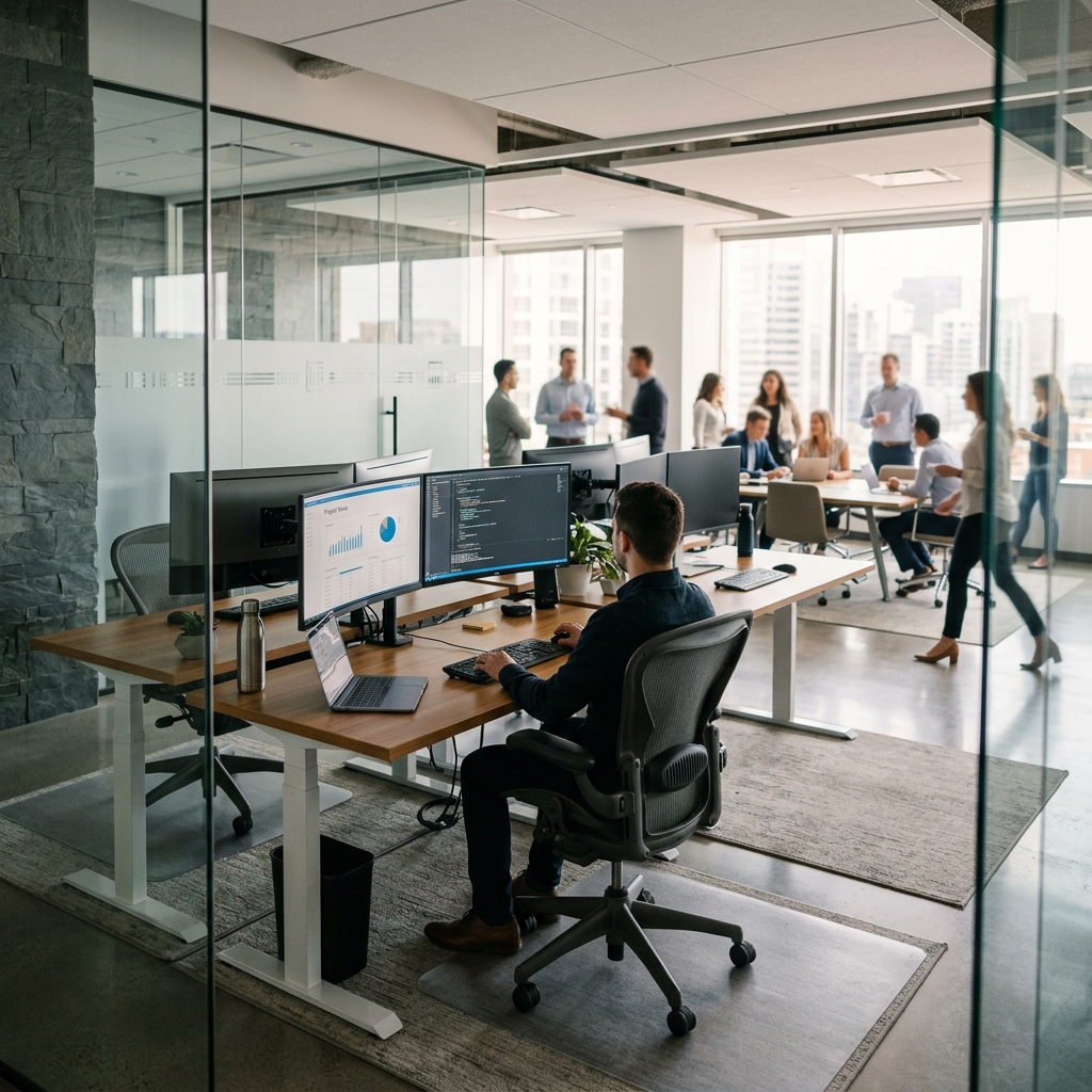 Unser modernes Office